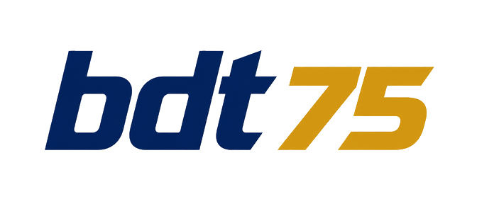 bdt 75 লোগো